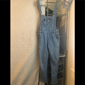 Denim Overalls